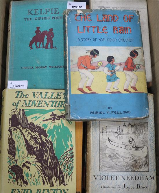 A collection of childrens books by Enid Blyton and others